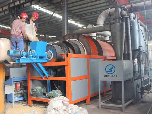 Beston Sawdust Carbonization Machine