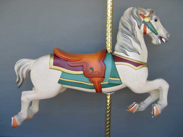 Carousel horses for sale from Beston