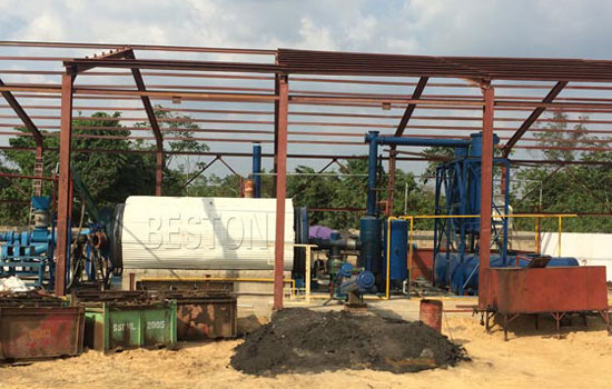 Using Scrap Tire Pyrolysis Plant