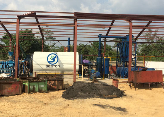 BLJ-10 Plastic To Fuel Oil Pyrolysis Machine