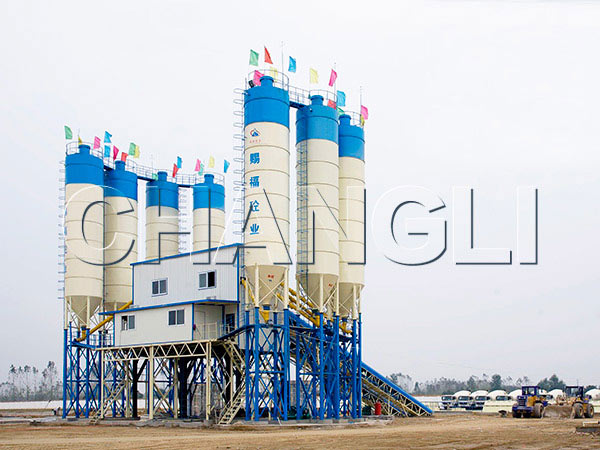 central mix concrete batching plants