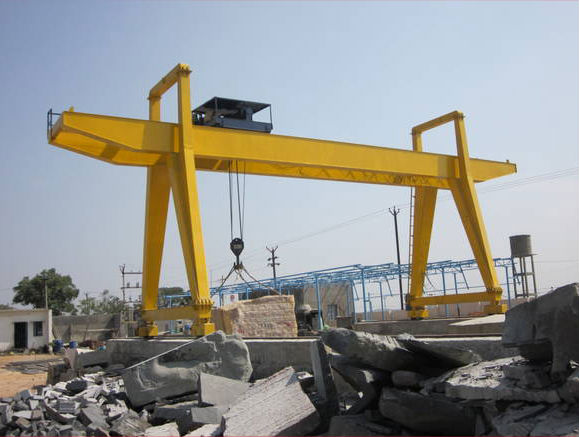 heavy duty rail mounted gantry crane for sale