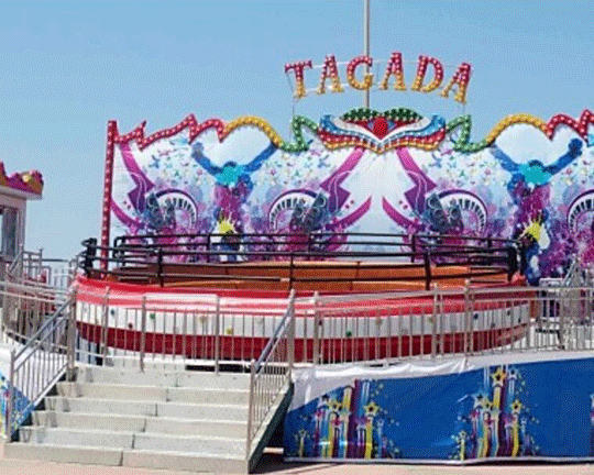 fairground tagada ride