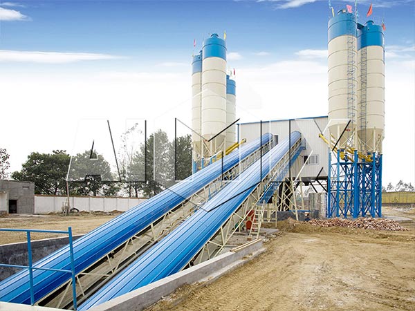 Dry Mix Concrete Batching Plant Image