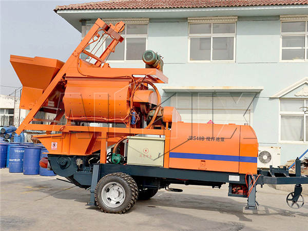 concrete mixer pump